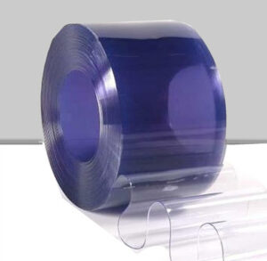 Clear Flexible PVC Door Strip Curtain 10m Roll - Tarpaulinsshop