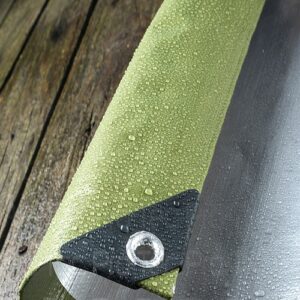 Waterproof Tarpaulin Medium Heavy Weight 170gsm Ground Sheet Green Clear Tarps 