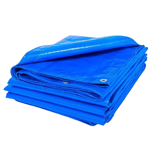 Heavy Duty 220gsm Waterproof Tarpaulin Sheet Blue